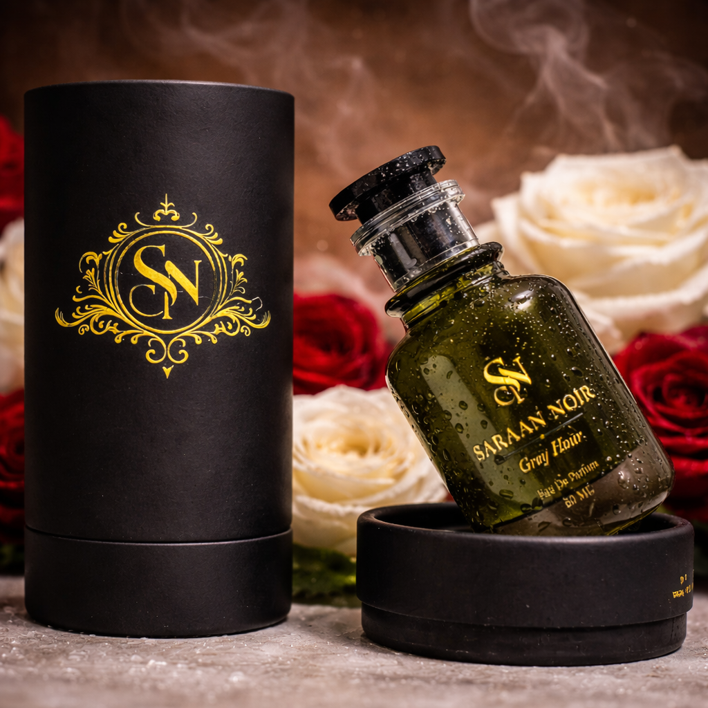 SARAAN NOIR GREY HOUR – Extrait de Parfum