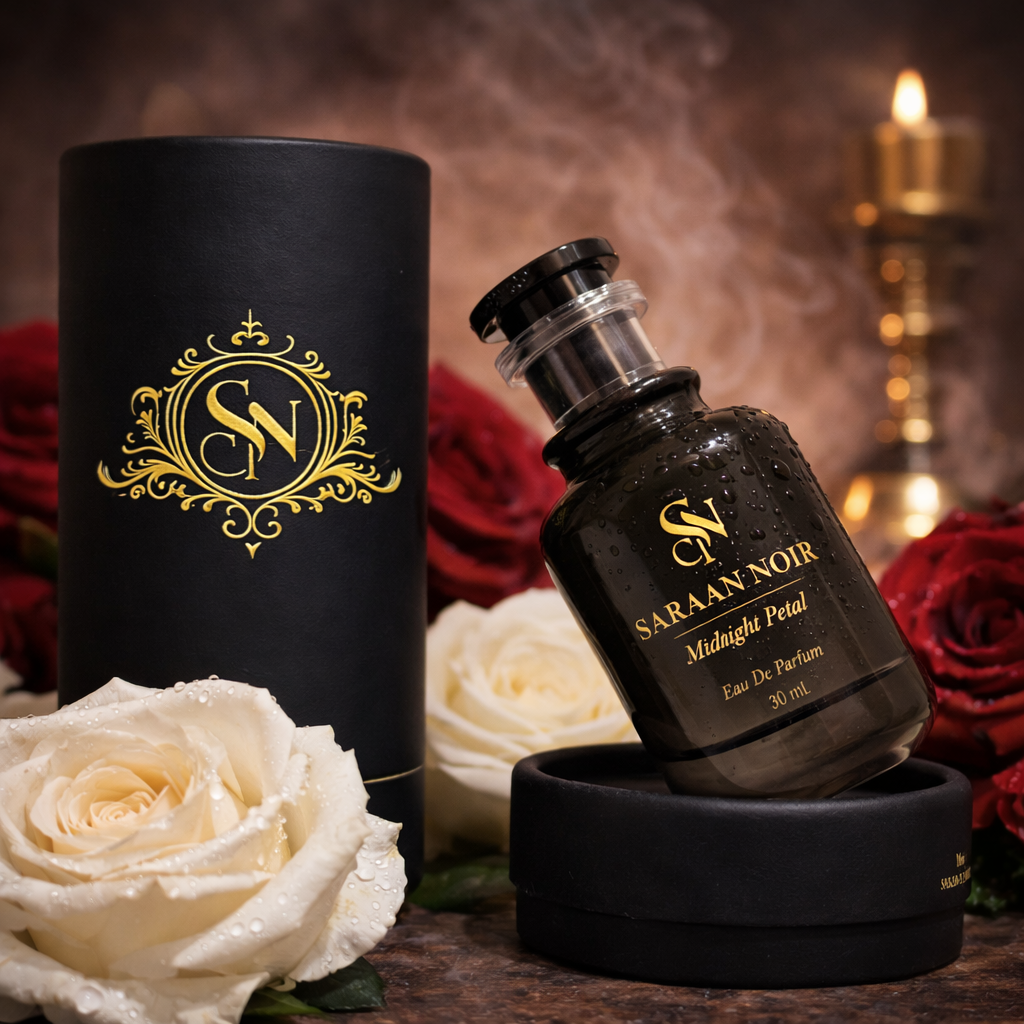 SARAAN NOIR MIDNIGHT PETAL – Extrait de Parfum